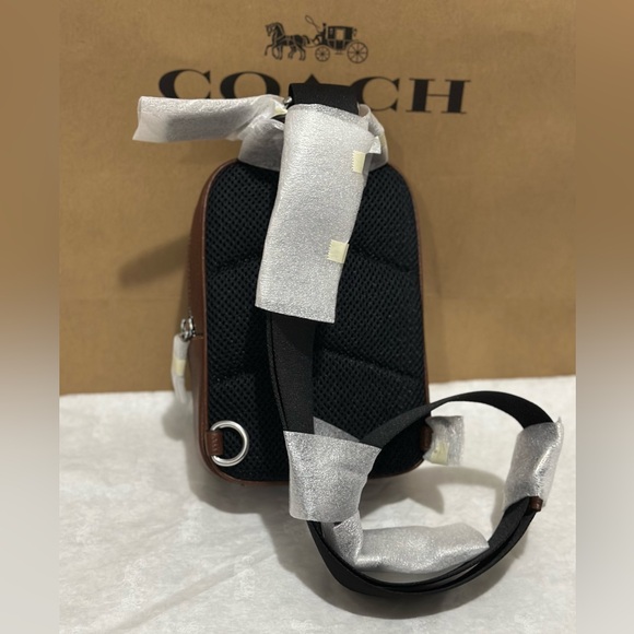 Coach Racer Sling Pack In Signature Leather - Picture 5 of 9